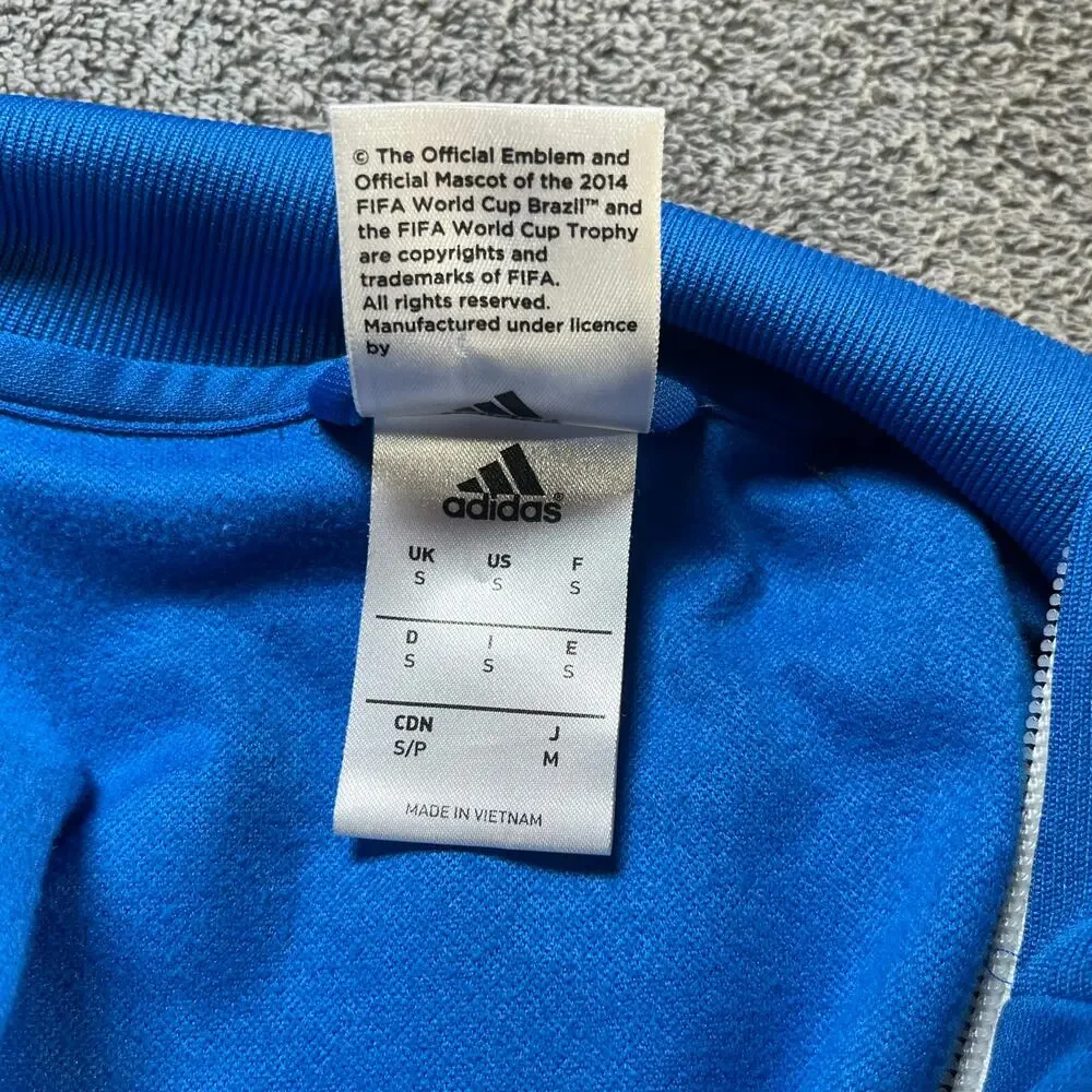 Adidas Fifa World Cup Track Jacket Mens Small Blue‎ 4-Stelle Soccer Football